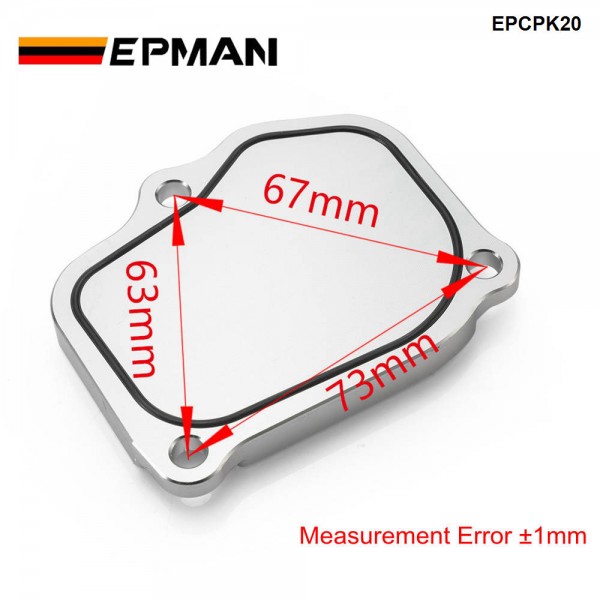 EPMAN KSeries Billet Timing Chain Tensioner Cover Plate Fit For Honda